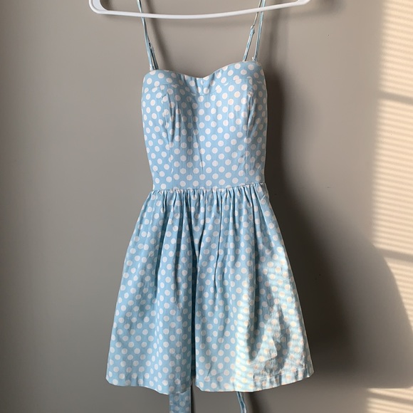 Polka Dot Sun Dress, size US 4. - Picture 2 of 3